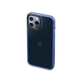 Vaku Luxos ® For Apple iPhone 13 Pro Max Frosted Armor Case + Vibrant Color Buttons Back Cover [ Only Back Cover ]