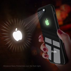VAKU ® Apple iPhone 7 Plus 3D Logo Projector + Radium Glow Light Logo Case Back Cover