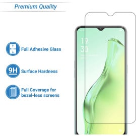 Dr. Vaku ® Oppo A5 2020 / A9 2020 2.5D Ultra-Strong Ultra-Clear Full Screen Tempered Glass-Transparent