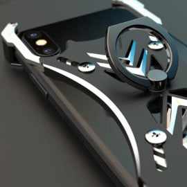 R-Just ® Apple iPhone X Sword Claw Aluminium Alloy Super Strong Case