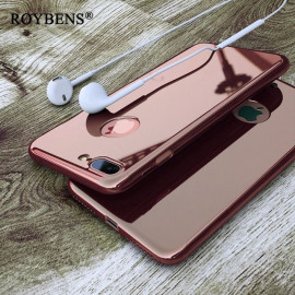 Joyroom ® Apple iPhone 6 / 6S 5D ETOLICA Electroplating Front + Back Case + Tempered Glass Screen Protector