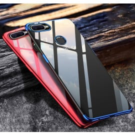 Vaku ® OPPO F9 / F9 Pro CAUSEWAY Series Top Quality Soft Silicone 4 Frames + Ultra-thin Transparent Cover