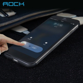 Rock ® Apple iPhone 7 DR.Vaku Invisible SmartView Translucent Touch Case Flip Cover
