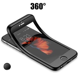 Vaku ® Apple iPhone 7 - 7D Series PC Case  Dual-Colour Finish 3-in-1 Ultra-thin Slim Front Case + Tempered + Back Cover