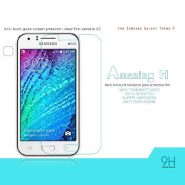 Dr. Vaku ® Samsung Galaxy Trend 2 Ultra-thin 0.2mm 2.5D Curved Edge Tempered Glass Screen Protector Transparent