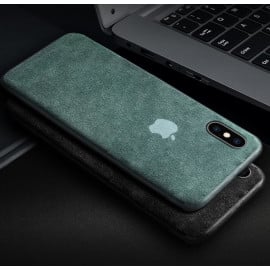 Vaku ® Apple iPhone X / XS Pure Alcantara leather Case