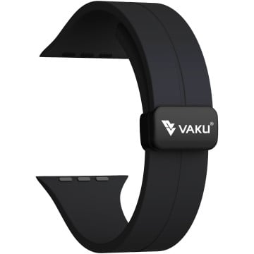 Vaku ® Freya Sports Soft Silicone with Magnetic Folding  Adjustable Band