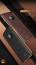 VAKU ® Vertical Leather Stitched Gold Electroplated Soft TPU Back Cover