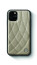 Mercedes Benz ® Apple iPhone 11 Pro Bow Line Quilted Perforated Leather Back Cover