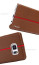 VAKU ® Samsung Galaxy S6 Edge LARDOR Series 3 Stitch Leather Shell with Metallic Logo Display Back Cover