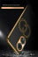 Vaku ® Oppo A38 Skylar Leather Pattern Gold Electroplated Soft TPU Back Cover