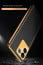 Vaku ® Vivo T2 Pro 5G Luxemberg Leather Pattern Gold Electroplated Soft TPU Back Cover