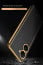 Vaku ® Vivo T2x 5G Luxemberg Leather Pattern Gold Electroplated Soft TPU Back Cover