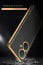 Vaku ® Vivo Y27 Luxemberg Series Leather Stitched Gold Electroplated Soft TPU Back Cover