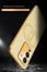 Vaku ® Vivo V25 Pro Skylar Leather Pattern Gold Electroplated Soft TPU Back Cover