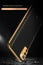 Vaku ® Samsung Galaxy M52 5G Luxemberg Series Leather Stitched Gold Electroplated Soft TPU Back Cover