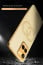 Vaku ® Vivo Y21G Skylar Leather Pattern Gold Electroplated Soft TPU Back Cover