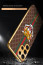 Vaku ® Samsung Galaxy S24 Ultra Lynx Leather Pattern Gold Electroplated Soft TPU Back Cover