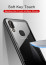 Vaku ® Vivo V9 GLASSINO Luxurious Edition Ultra-Shine Silicone Frame Ultra-Thin Case Transparent Back Cover