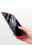 FCK ® OnePlus 6 5-in-1 360 Series PC Case Dual-Colour Finish Ultra-thin Slim Front Case + Back Cover + Tempered