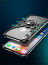 VAKU ® Apple iPhone X / XS Batman Black Aluminum Metal Back cover with 360 rotating Ring Holder