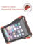 R-JUST ® Apple iPhone 6 / 6S Amira Carbon Fiber + Shockproof + Dustproof + Water Resistant Back Cover
