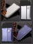 Vaku ® Samsung Galaxy A5 (2017) Mate Smart Awakening Mirror Folio Metal Electroplated PC Flip Cover