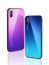 Vaku ® Apple iPhone X Optical zoom Series Glass Ultra-Shine Luxurious Tempered Finish Silicone Frame Thin Back Cover