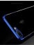 Vaku ® Apple iPhone 8 Plus CAUSEWAY Series Electroplated Shine Bumper Finish Full-View Display + Ultra-thin Transparent Back Cover