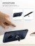 Vaku ® Samsung Galaxy J8 Hawk Ring Shock Proof Cover with Inbuilt Kickstand