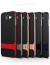 VAKU ® Samsung Galaxy J7 Prime / J7 Prime 2 Royle Case Ultra-thin Dual Metal Soft / Silicon inbuilt Stand Back Cover