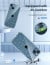 Vaku Luxos ® Apple iPhone 13 Series Star Struck Series Transparent Protective Hard Back Cover [ Only Back Cover ]