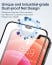 eller santé ® Tempered Glass for iPhone 12 / 12 Pro (6.1”) with Advanced Technology [ANTI-DUST FILTER], Anti-Scratch and Ultra HD Finish Screen Protector [PACK OF 1]