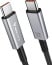Vaku Luxos® BLAZE 1.5M 240W USB4 Type-C to Type-C Data Cable, Thunderbolt-4 40Gbps High-Speed Data Transfer, Upto 8K@60Hz Type C Display Compatible with iPhone 16, 15, Galaxy S25, S24, S23, Tablet, Laptop, eGPU