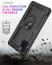 Vaku ® Samsung Galaxy A31 Hawk Ring Shock Proof Cover with Inbuilt Kickstand