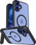 Vaku Luxos ® Apple iPhone 16 Zennix Certified Mag-Safe Scratch Resistant Camera Screen Protector Case with Stand Holder Shockproof Protective Back cover