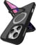 eller santé ® Apple iPhone 16 Pro Ariston Kickmag Cover with Magnetic Alloy Ring Metal Kickstand Camera Protector Shockproof Back Cover