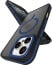 Vaku Luxos ® Apple iPhone 16 Pro Elemento MagPro Drop Protection Shockproof Certified Mag-Safe Guard Corner Frosted Back Cover