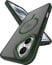 Vaku Luxos ® Apple iPhone 16 Plus Elemento MagPro Drop Protection Shockproof Certified Mag-Safe Guard Corner Frosted Back Cover