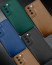 Vaku ® Samsung Galaxy S21 FE PU Leather Texture Soft Non-Slip Grip TPU Shockproof Phone Case Back Cover