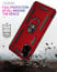 Vaku ® Samsung Galaxy A71 Hawk Ring Shock Proof Cover with Inbuilt Kickstand