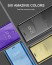 Vaku ® Samsung Galaxy A80 Mate Smart Awakening Mirror Folio Metal Electroplated PC Flip Cover