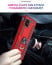 Vaku ® Samsung Galaxy S20 Hawk Ring Shock Proof Cover with Inbuilt Kickstand