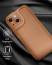 Vaku ® Apple iPhone 14 Plus PU Leather Texture Soft Non-Slip Grip TPU Shockproof Phone Case Back Cover