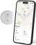 Vaku Luxos® ORLOK Tag Air GPS Tracker Smart Tag Item Finder Keychain for Luggage, Pets, Bag Compatible with Apple Find My App MFi Certified with Replaceable Battery