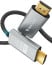 Vaku Luxos® SYNC FURY Gold Plated Nylon Braided HDMI to HDMI Cable 8K@60Hz Resolution Compatible with MacBook, iPad, Laptop, Chromebook, TV and Monitor
