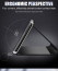 Vaku ® Apple iPhone XR Mate Smart Awakening Mirror Folio Metal Electroplated PC Flip Cover