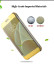 Vaku ® Samsung Galaxy S6 Edge Mate Smart Awakening Mirror Folio Metal Electroplated PC Flip Cover