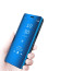 Vaku ® Samsung Galaxy A6 Plus Mate Smart Awakening Mirror Folio Metal Electroplated PC Flip Cover