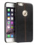 VAKU ® Apple iPhone 6 Plus / 6S Plus Nexza Series Double Stitch Leather Shell with Metallic Logo Display Back Cover